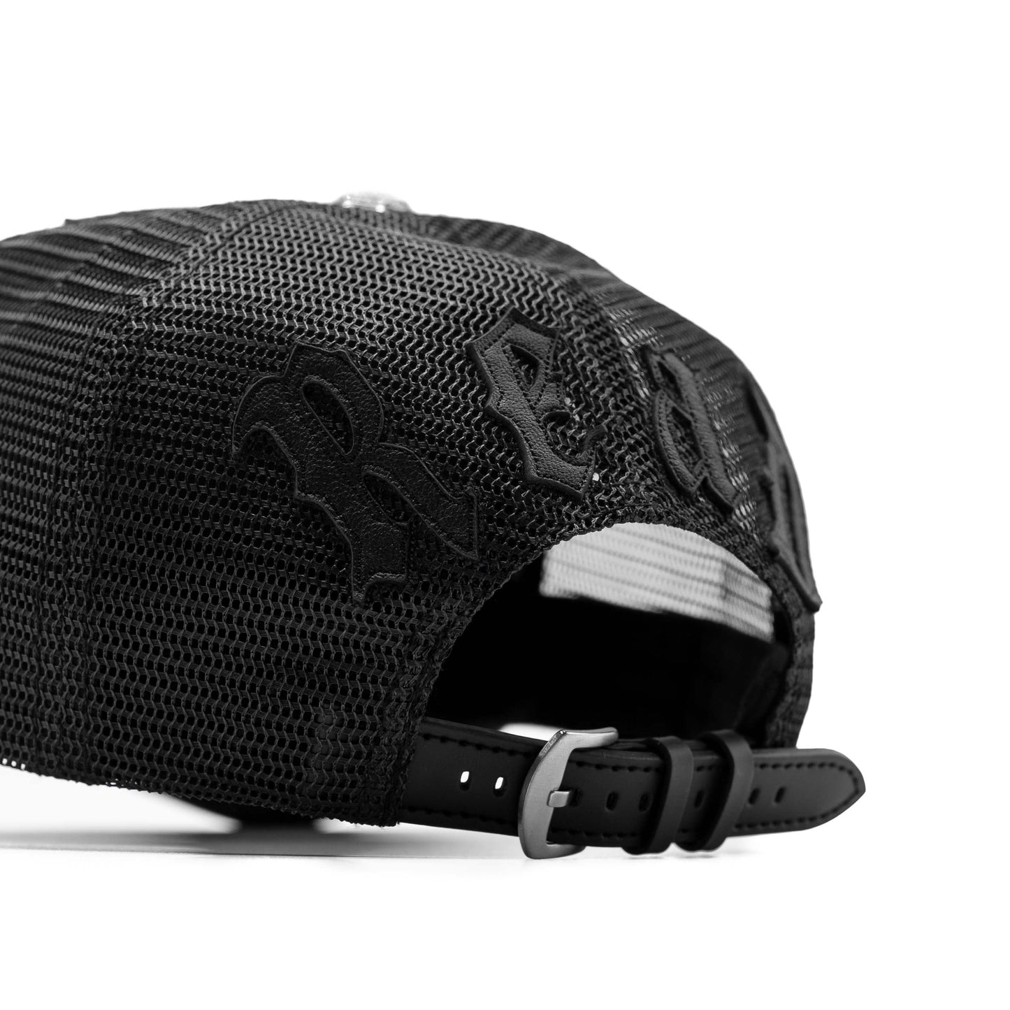 NY Genuine Leather Trucker Hat