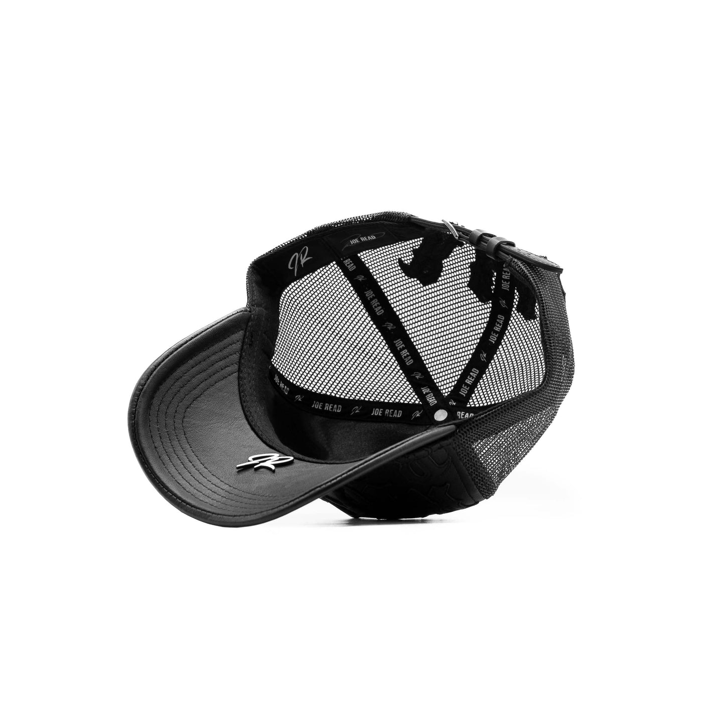 NY Genuine Leather Trucker Hat