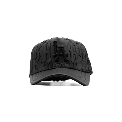 LA Genuine Leather Trucker Hat