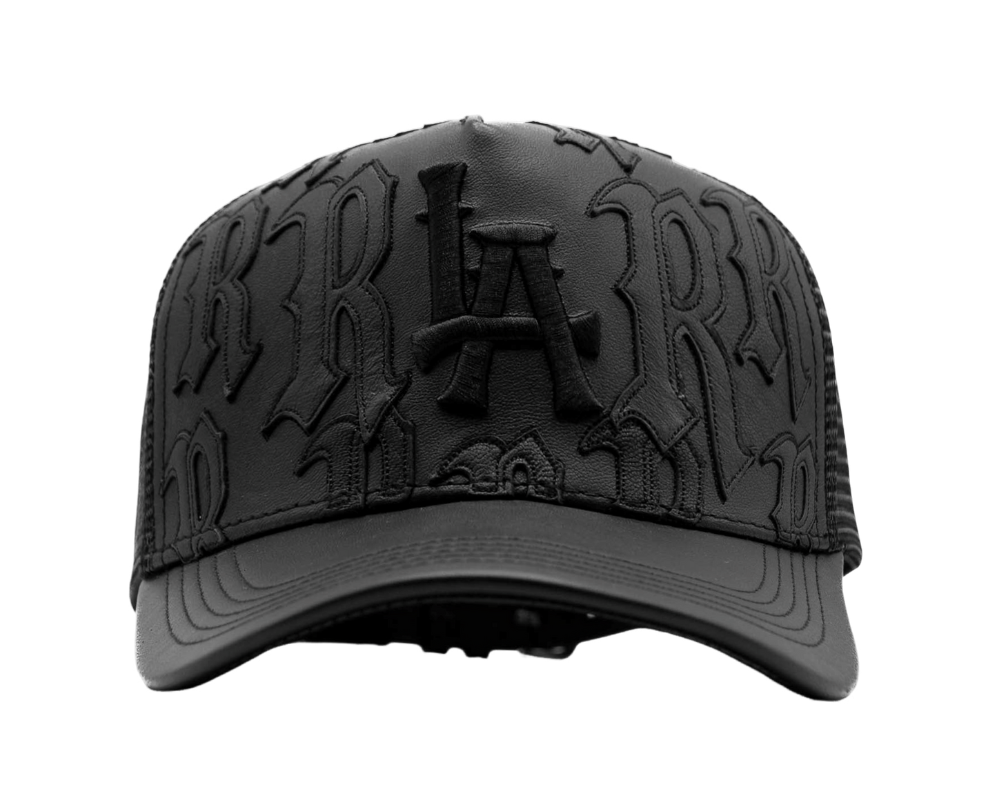 LA Genuine Leather Trucker Hat