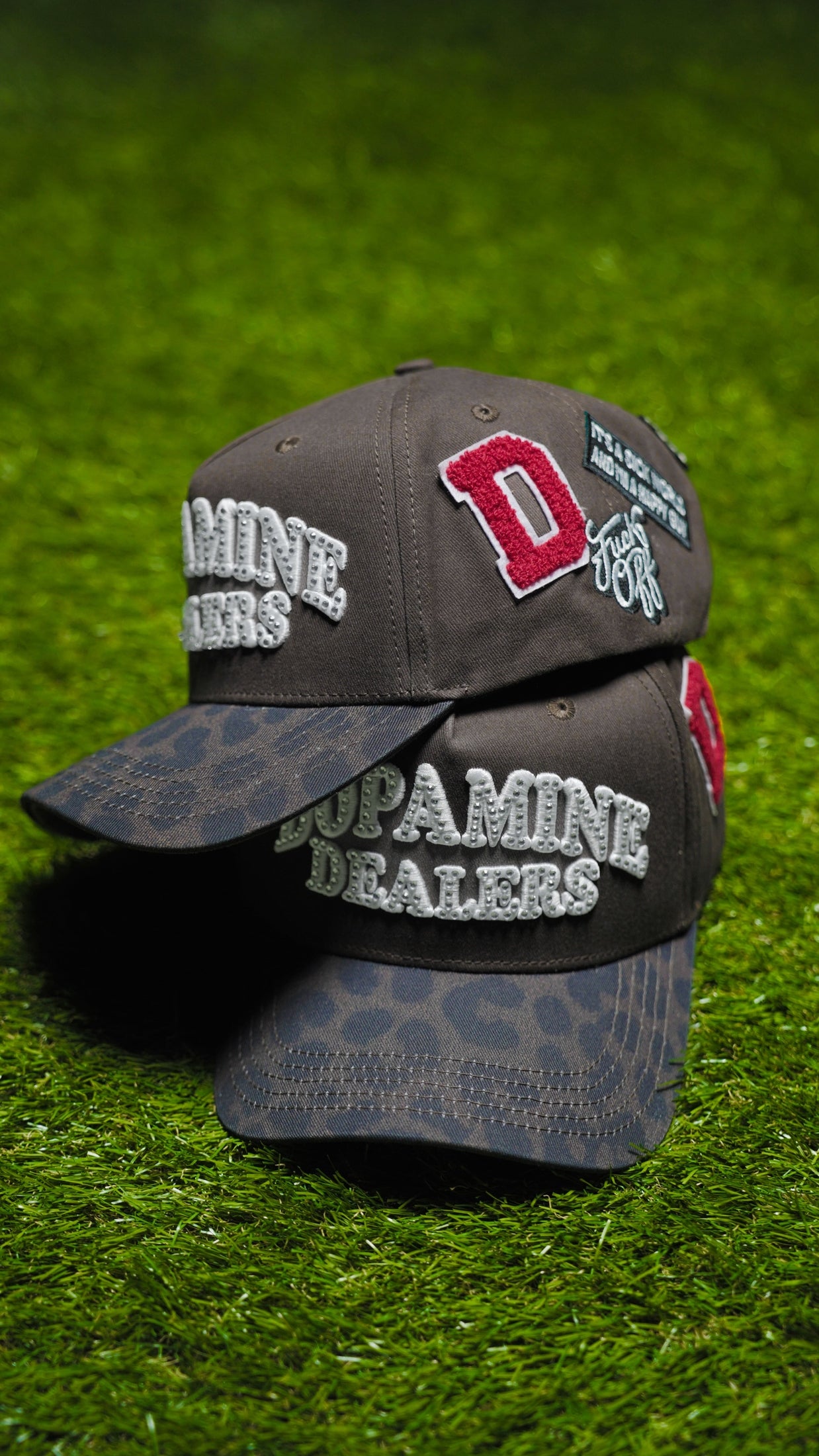 Dopamine Dealers rhinestone snapback hat — The Hat Dealers, view 14