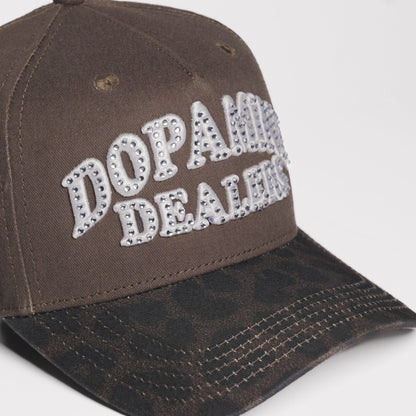 Dopamine Dealers rhinestone snapback hat — The Hat Dealers, view 7