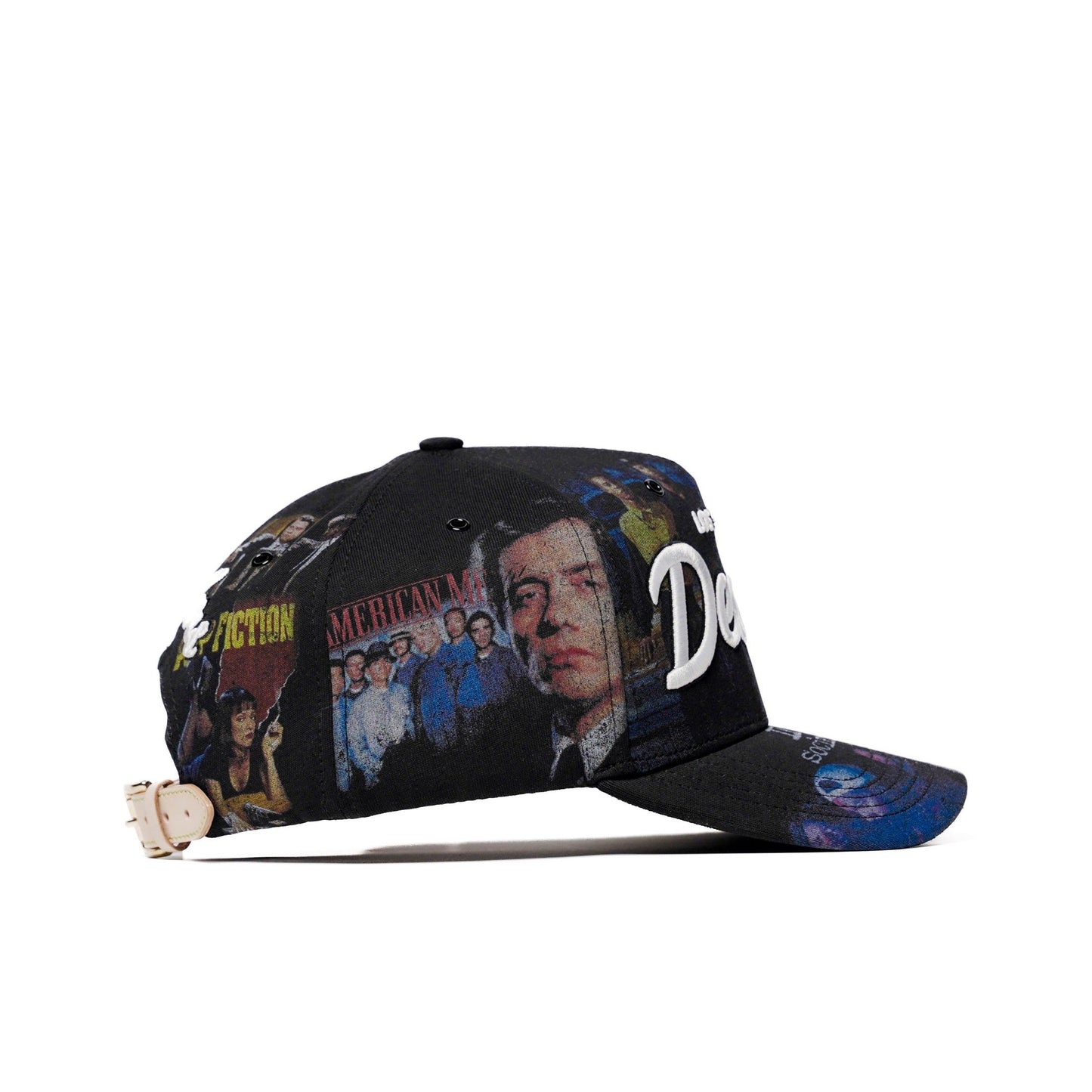 The Classics LA movie-collage snapback — left side panel
