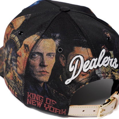 The Classics NY movie-collage snapback — back panel close-up