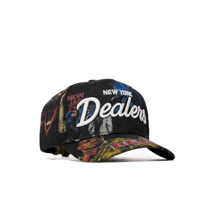 The Classics NY movie-collage snapback — front, straight on