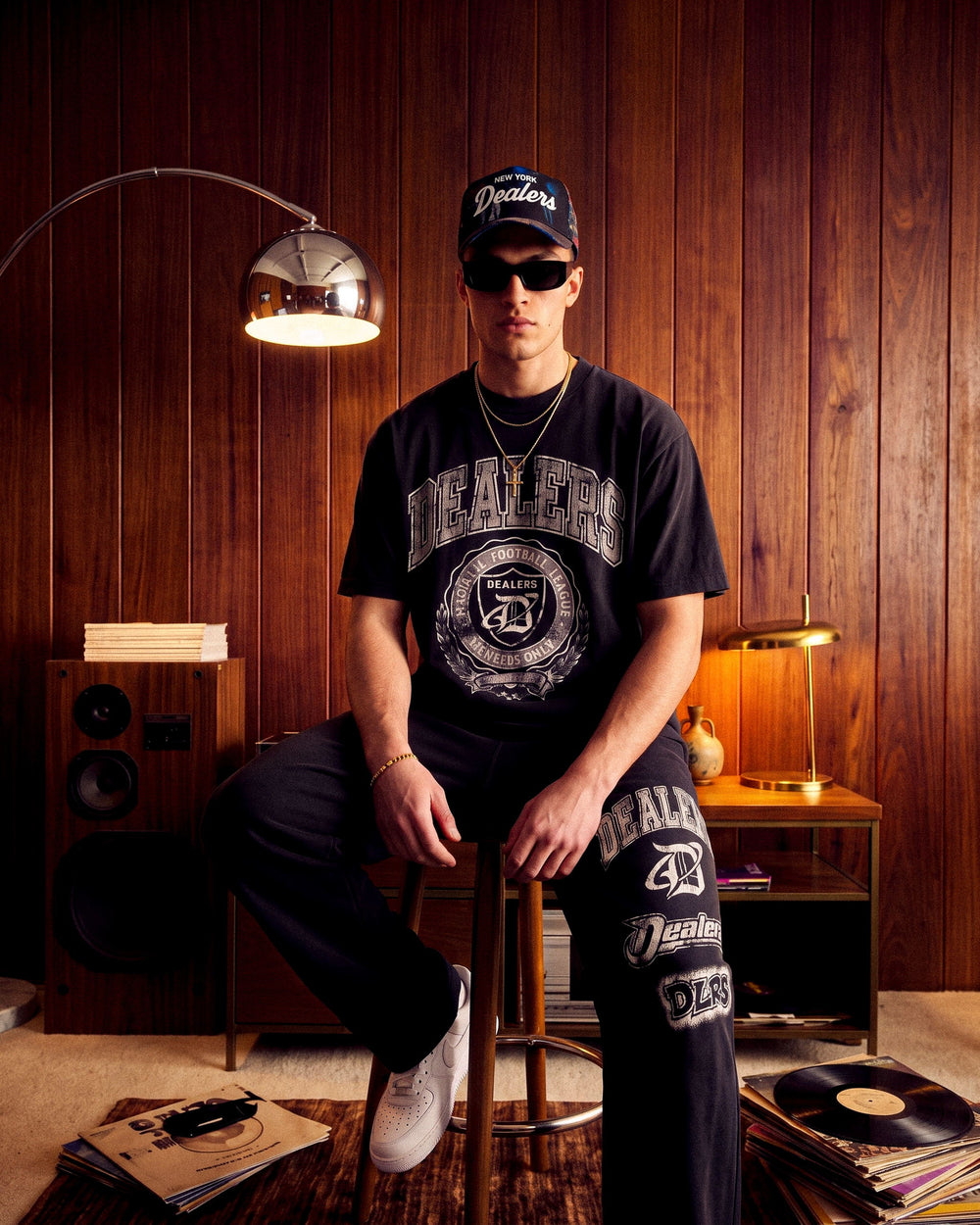 Dealers Sweatpant worn with Classics NY