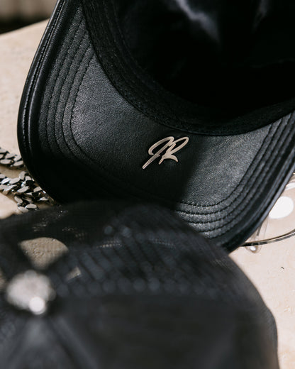 LA Genuine Leather Trucker Hat