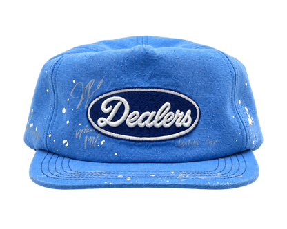 Dealers Unstructured Racing cap by The Hat Dealers, front view cutout